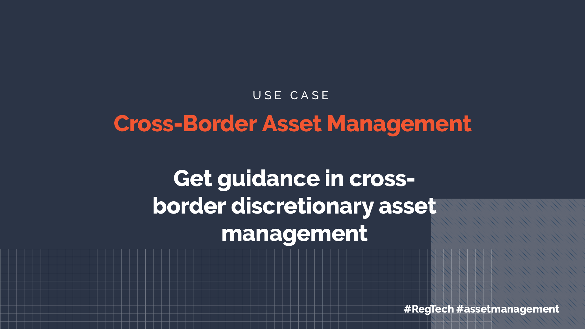 Cross-Border Asset Management